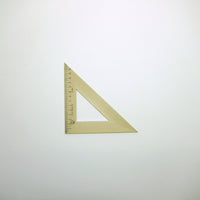 Wood 45º set square