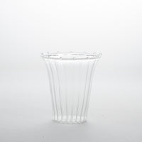 Fine decorative glass cup