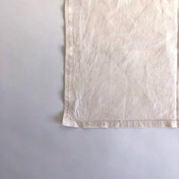 Off white linen napkin