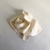 Off white linen napkin