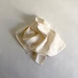 Off white linen napkin